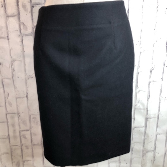 J. Crew Dresses & Skirts - JCrew 100% Wool black pencil skirt size 4